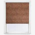 Moon Mac Burnt Orange Roman Blind