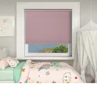 Bedtime Pastel Pink Cordless Roller Blind