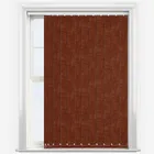 Windsor Blackout Rust Vertical Blind