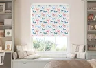 Butterfly Garden Crystal - Roller Blind
