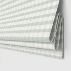 Laura Ashley Alphabet Gingham Sage Motorised Blinds Uk