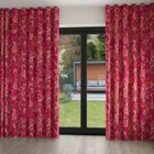 Sara Miller Birds Of Paradise Fuchsia Wave Curtain Blinds Uk