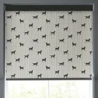 Emily Bond Marley Translucent Made To Measure Roller Blind Coal