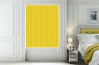 Alpha Blackout Yellow - Fire Retardant & Moisture Resistant Blackout Vertical Blind