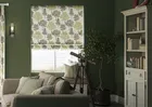 Coppice Faux Silk Olive - Twist&fit Roman Blind