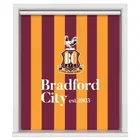 Bradford City Afc Colour On Stripe Blinds Uk