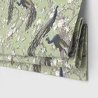 Laura Ashley Belvedere Hedgerow Green Motorised Blinds Uk