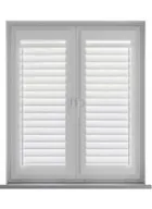 Arctic White Perfect Fit Shutter