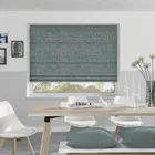 Wicki Glacier Roman Blinds