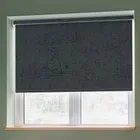 Boston Fr Black (moisture Resistant) Bathroom Roller Blinds