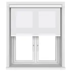 Unicolour White Cassette Motorised