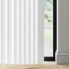 Perlato White Rigid Vertical Blinds
