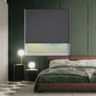 Bedtime Midnight Grey Roller Blind