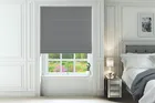 Kinsale Dark Grey - Woven Roman Blind