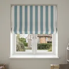 Laura Ashley Lille Stripe Seaspray No Drill Blinds Uk
