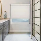 Ava Cream No Drill Roller Blind