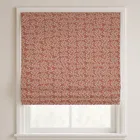 Molly Coral Deluxe Roman Blinds