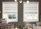 Ombre Velvet Silver - Roman Blind