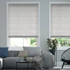 Electric Waycroft Grey Roman Blind