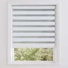 Dayspring White (blackout/sheer) Day & Night Roller Blinds