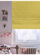 Tribeca Chartreuse Blackout Roman Blind
