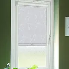 Stella Fr Ivory (moisture Resistant) Perfect Fit Blackout Roller Blinds