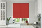 Oxford Safe+ Red - Fire Retardant & Moisture Resistant Roller Blind