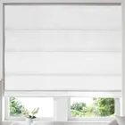 Iowa Silk Essence Made To Measure Roman Blind White