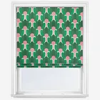 Orla Kiely Florida Jade Roman Blind