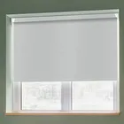 Urban Fr Grey (moisture Resistant) Grip Fit Roller Blinds