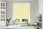 Oxford Safe+ Lemon - Fire Retardant & Moisture Resistant Roller Blind