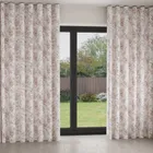 Laura Ashley Walled Garden Dark Blush Wave Curtain Blinds Uk