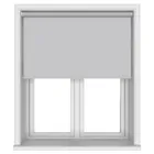 Easton Blackout Soft Ash Motorised Roller Blind Uk - Motorised Blinds