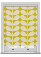 Orla Kiely Solid Stem Yellow Roller Blind