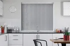 Tuka Grey Satin Finish - Rigid Pvc Vertical Blind