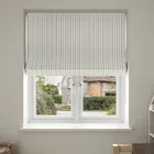 Laura Ashley Candy Stripe Dove Grey Blinds Uk
