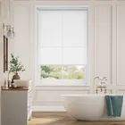 Avalon Chiffon White Roller Blind