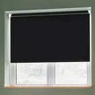 Shona Licorice (blackout) Grip Fit Roller Blinds