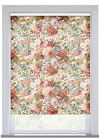 Jl X Sanderson Rose & Peony Alum/peach Putty Roller Blind