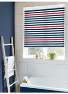 Nautical Stripe Roller Blind