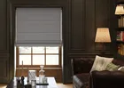 Menton Tempered Grey - Twist&fit Roman Blind