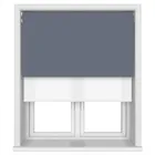 Bella Midnight Motorised Double Roller Blind
