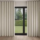 Emily Bond Oscar Stripe Linen Wave Curtain Blinds Uk