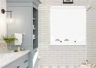 Toulouse (blackout) Textured White - Twist&fit Roller Blind