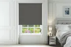 Alpha Blackout Flint Grey - Fire Retardant Moisture Resistant Blackout Roller Blind