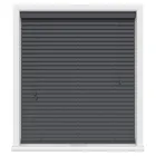 Anthracite Grey Real Wood Uk - Wooden Blinds