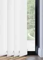 Classic White Blackout Vertical Blind