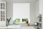 Charisma White Gloss - Faux Wood Blind