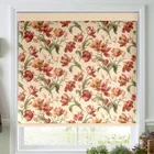 Laura Ashley Gosford Translucent Made To Measure Roller Blind Cranberry