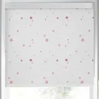 Laura Ashley Painterly Stars Made To Measure Blackout Roller Blind Pink